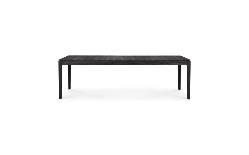 ETHNICRAFT BOK OUTDOOR TAFEL | TEAK BLACK |100X250