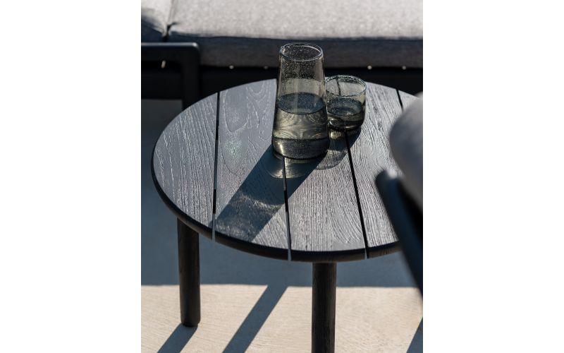 ETHNICRAFT QUATRO OUTDOOR BIJZETTAFEL | TEAK ZWART