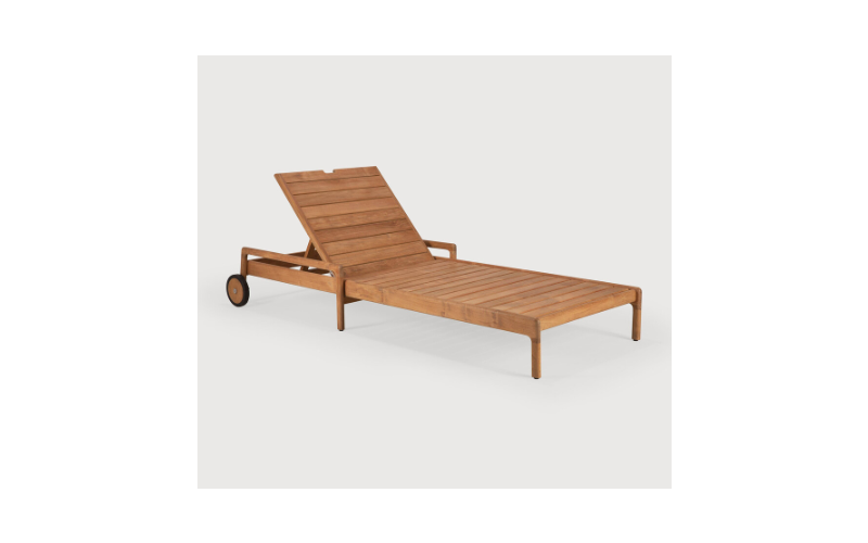 JACK OUTDOOR VERSTELBAAR LIGBED | TEAK | 84X216X34