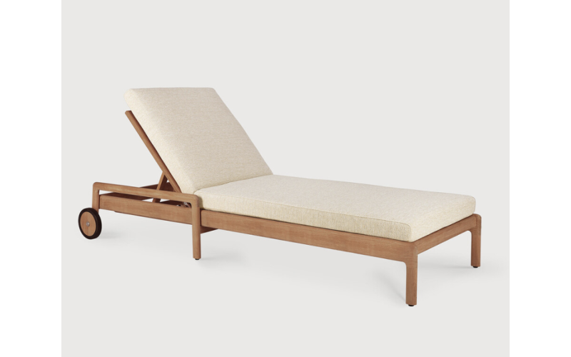 ETHNICRAFT JACK OUTDOOR VERSTELBAAR LIGBED|NATURAL