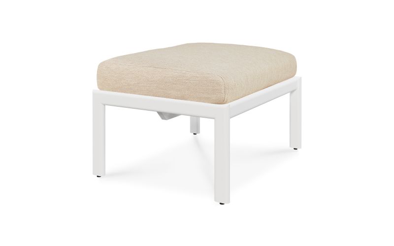 ETHNICRAFT JACK OUTDOOR VOETBANK ALUMINIUM NATURAL