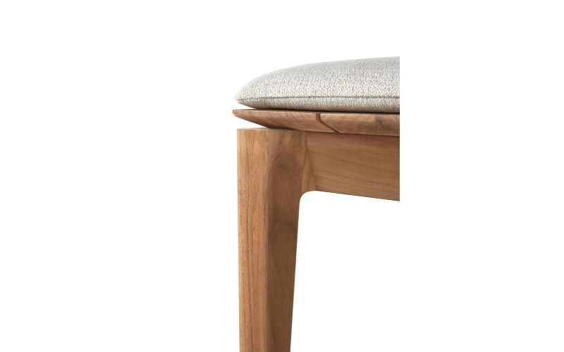 ETHNICRAFT BOK OUTDOOR BANK TEAK OFF WHITE