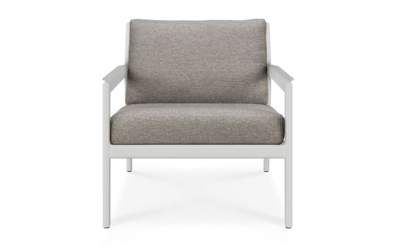 ETHNICRAFT JACK OUTDOOR LOUNGESTOEL ALUMINIUM MOCH