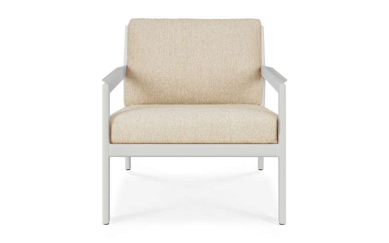 ETHNICRAFT JACK OUTDOOR LOUNGESTOEL ALUMINIUM NATU