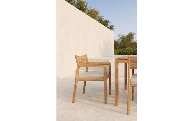 ETHNICRAFT JACK OUTDOOR STOEL TEAK NATURAL | 60D/56B/81H | 10373