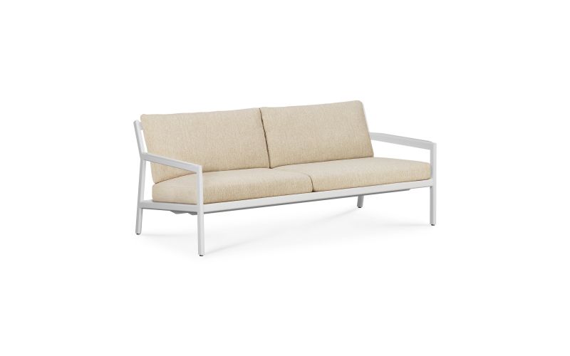 ETHNICRAFT JACK OUTDOOR BANK ALUMINIUM NATURAL 