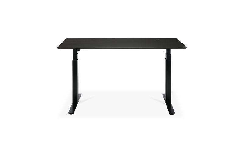  ETHNICRAFT BOK UITSCHUIFBARE TAFEL OAK BLACK 