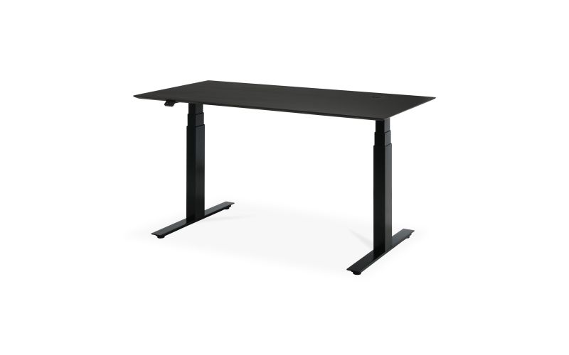  ETHNICRAFT BOK UITSCHUIFBARE TAFEL OAK BLACK 