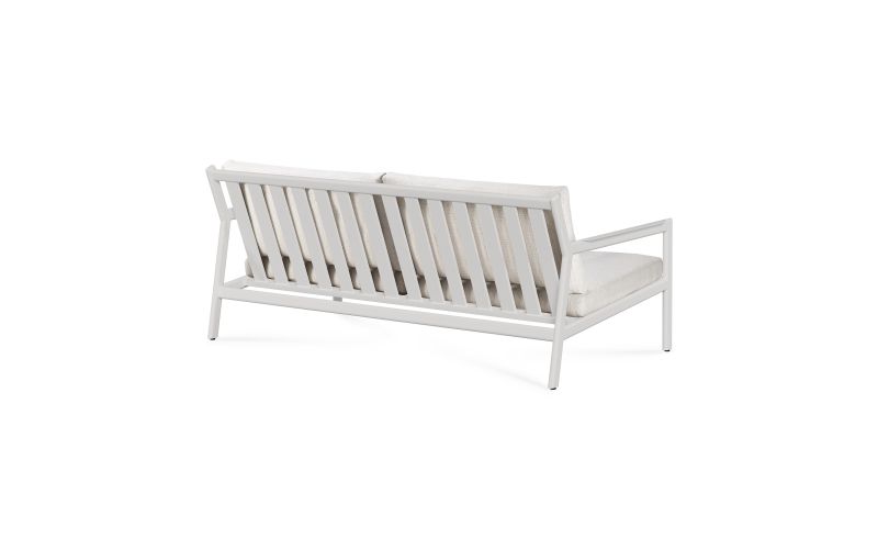 ETHNICRAFT JACK OUTDOOR BANK ALUMINIUM OFF WHITE