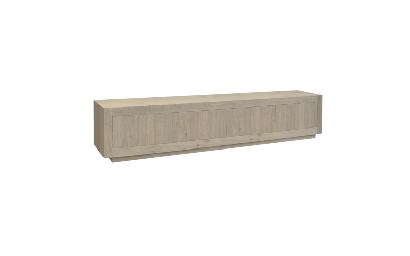 TV-opzet HELDER 4drs dicht / hangsysteem