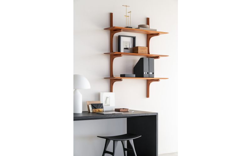 ETHNICRAFT PI WANDPLANK MAHONIE 100 x 35 x 126 29778