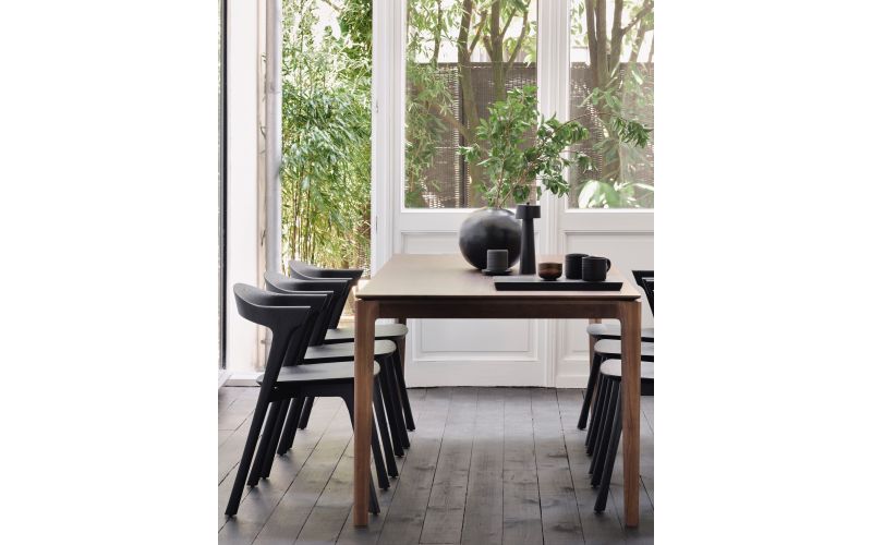 ETHNICRAFT VARNISHED TEAK BROWN BOK 140x80x76