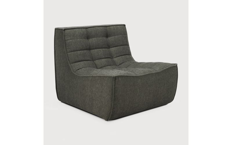 ETHNICRAFT N701 SOFA-1 SEATER-MOSS 80x91x76