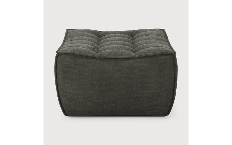 ETHNICRAFT N701 SOFA-FOOTSTOOL-MOSS 70X70X43