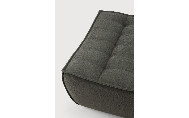 ETHNICRAFT N701 SOFA-FOOTSTOOL-MOSS 70X70X43