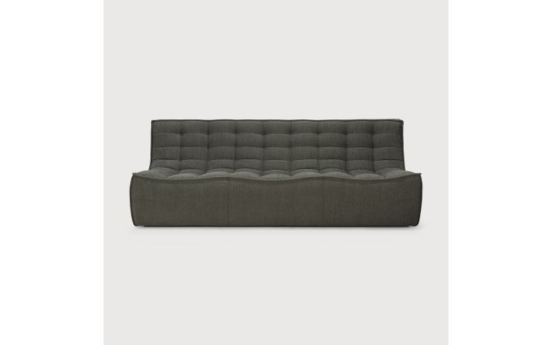 ETHNICRAFT N701 SOFA-3 SEATER-MOSS 210x91x76