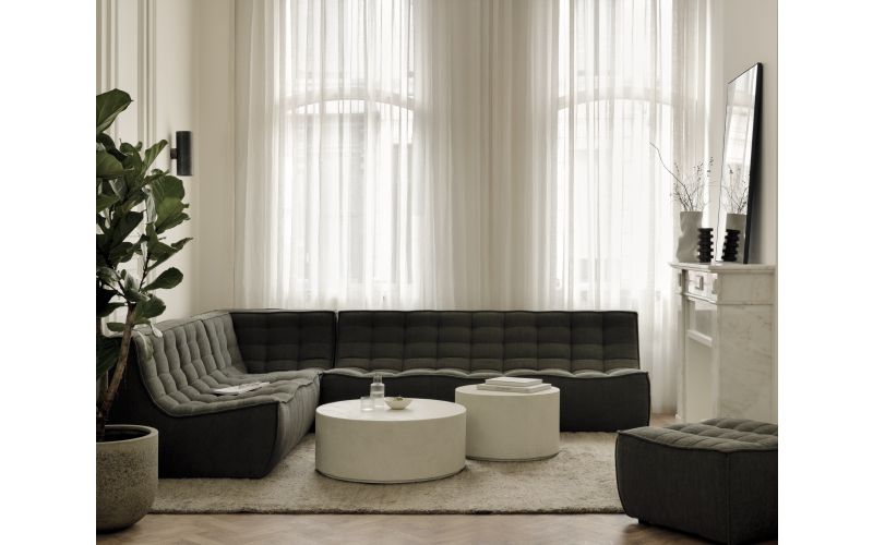 ETHNICRAFT N701 SOFA-3 SEATER-MOSS 210x91x76