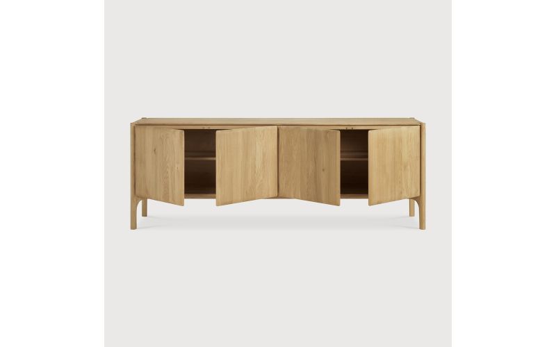 ETHNICRAFT OAK PI SIDEBOARD-4 DOORS 230x45x83