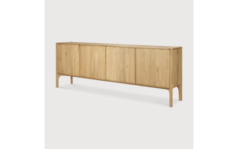 ETHNICRAFT OAK PI SIDEBOARD-4 DOORS 230x45x83