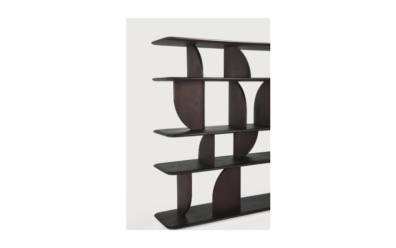 ETHNICRAFT GEOMETRIC RACK TEAK 210x35x130