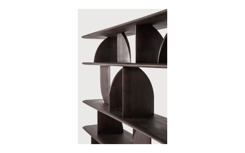 ETHNICRAFT GEOMETRIC RACK TEAK 210x35x130