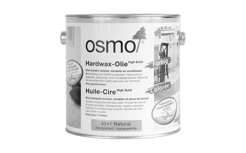 OSMO HARDWAX OIL FOR OAK 750 ML 3041 WHITE