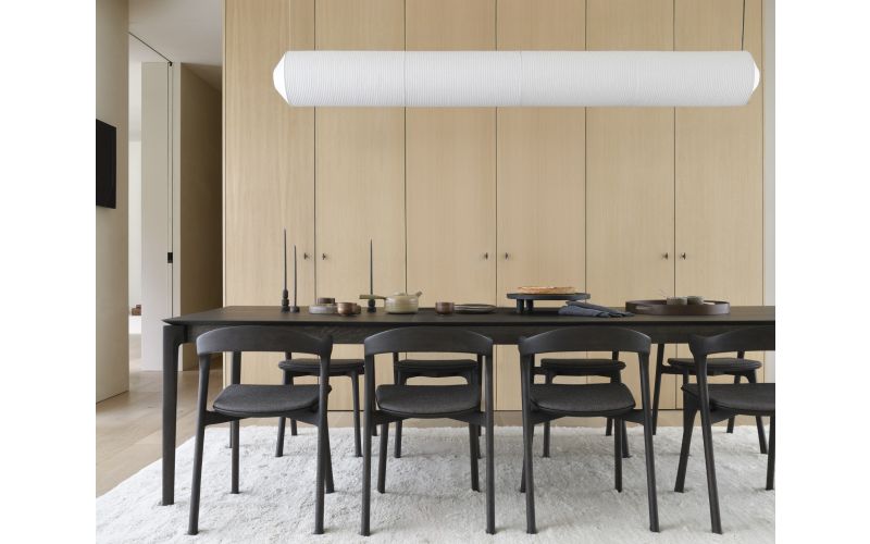 ETHNICRAFT BROWN BOK UITSCHUIFTAFEL 200-300x100x76