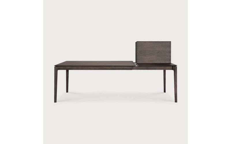 ETHNICRAFT BROWN BOK UITSCHUIFTAFEL 200-300x100x76