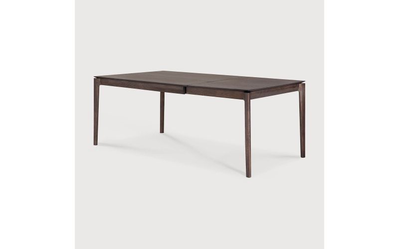 ETHNICRAFT BROWN BOK UITSCHUIFTAFEL 160-240x90x76