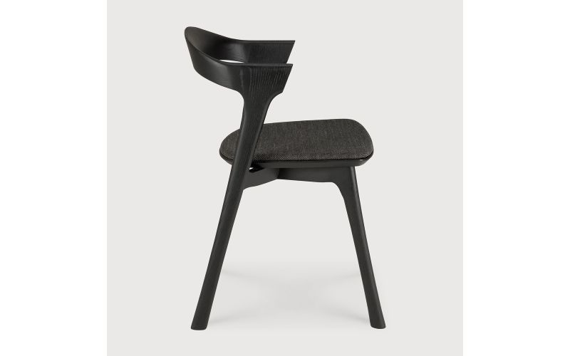 ETHNICRAFT BLACK OAK BOK DINING CHAIR - BLACK