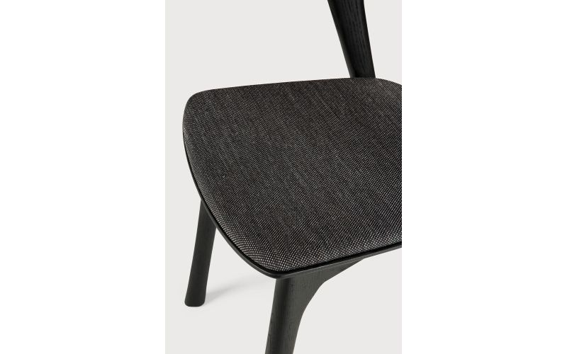 ETHNICRAFT BLACK OAK BOK DINING CHAIR - BLACK