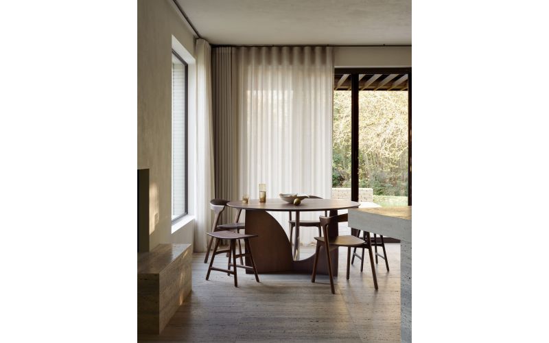 ETHNICRAFT GEOMETRIC DINING TABLE 150 ROND x76