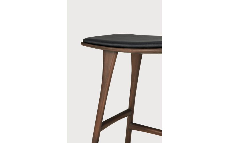 ETHNICRAFT TEAK BROWN OSSO COUNTER STOOL 57x33x69