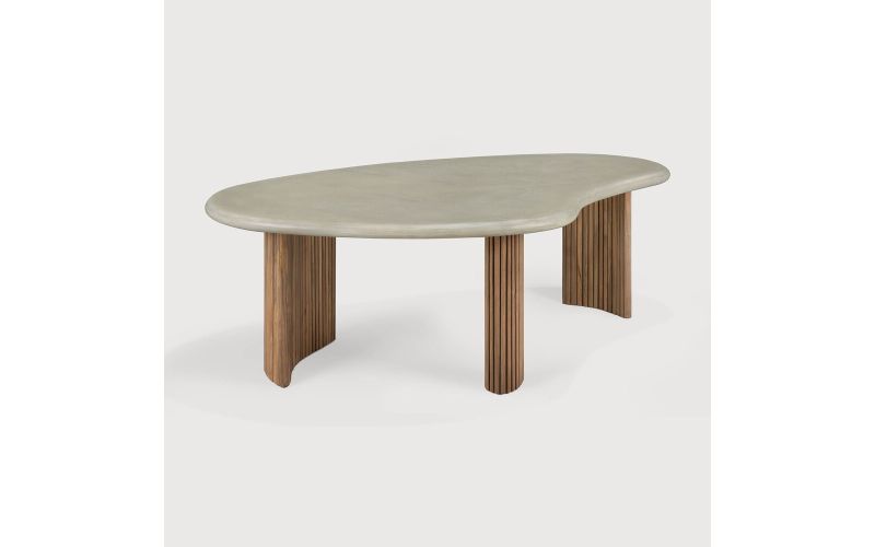 ETHNICRAFT BOOMERANG OUTDOOR COFFEE TABLE 90x 61