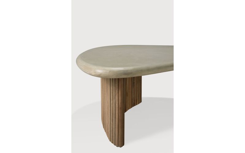 ETHNICRAFT BOOMERANG OUTDOOR COFFEE TABLE 90x 61