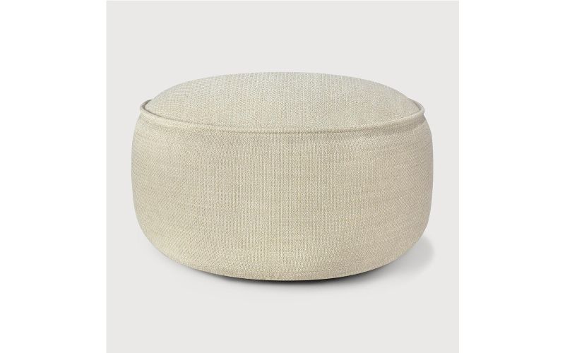 ETHNICRAFT DONUT OUTDOOR POUF NATURAL XL