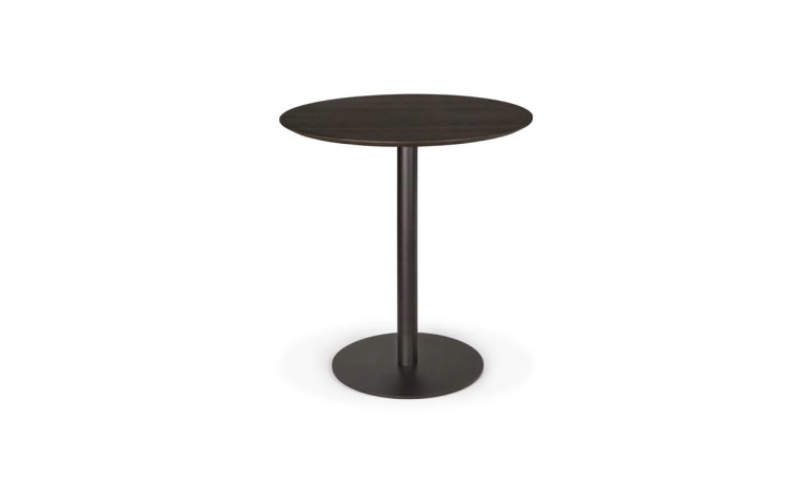 Blend dining table - varnished oak top - brown