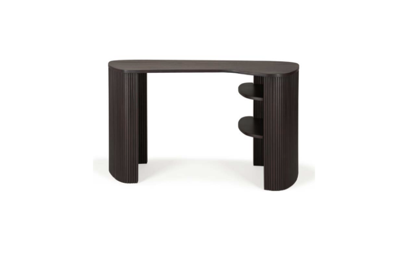 Roller Max desk varnished mahogany dark brown 