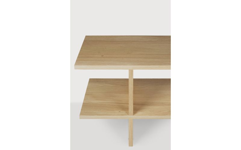 51789	Kabuki side table - oak - rectangular