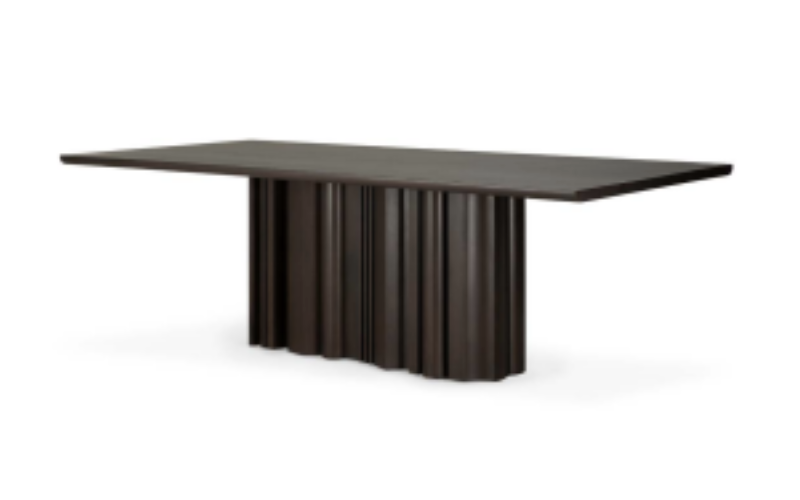 Sequence dining table - varnished mahogany