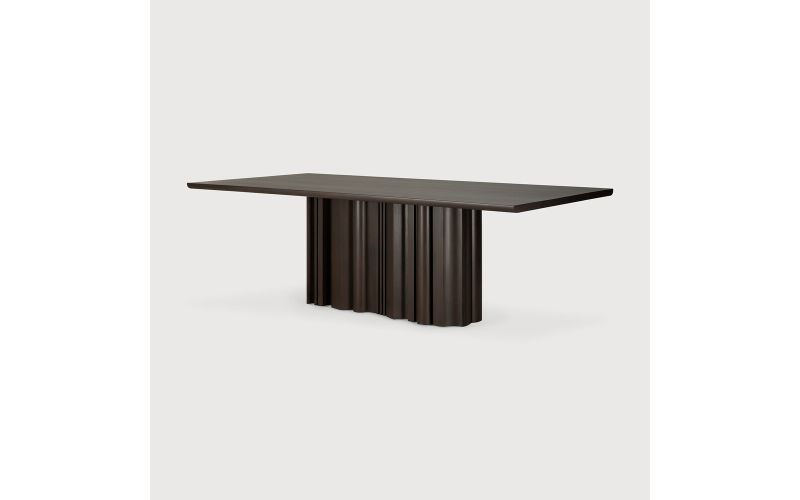Sequence dining table - varnished mahogany