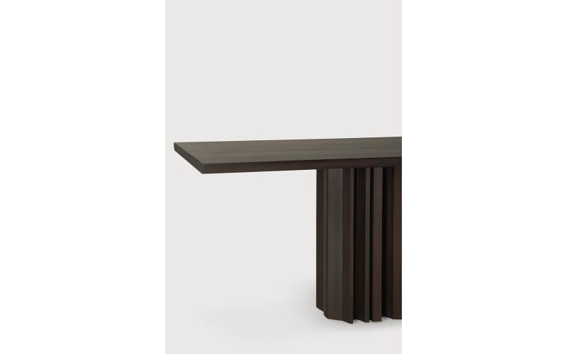 Sequence dining table - varnished mahogany
