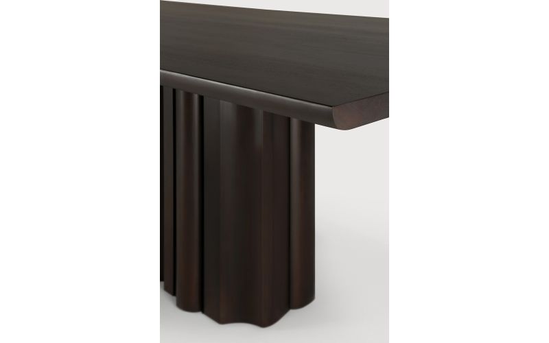 Sequence dining table - varnished mahogany