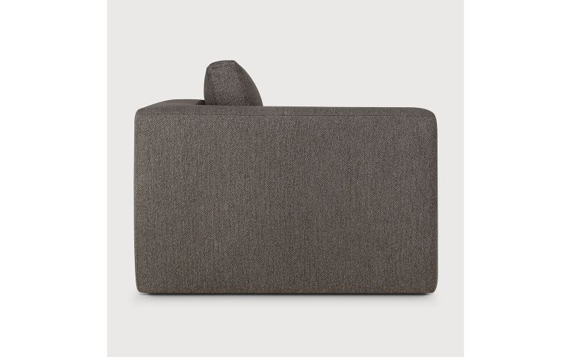 Mellow modular sofa Granite Eco fabric end seat R
