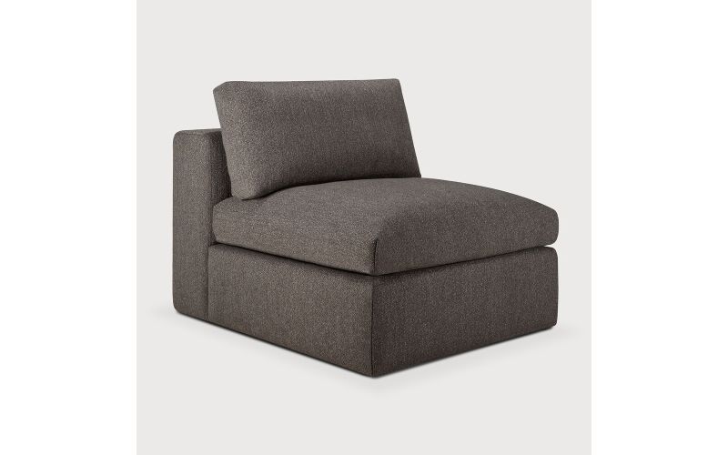 Mellow modular sofa Granite Eco fabric 1 seater 