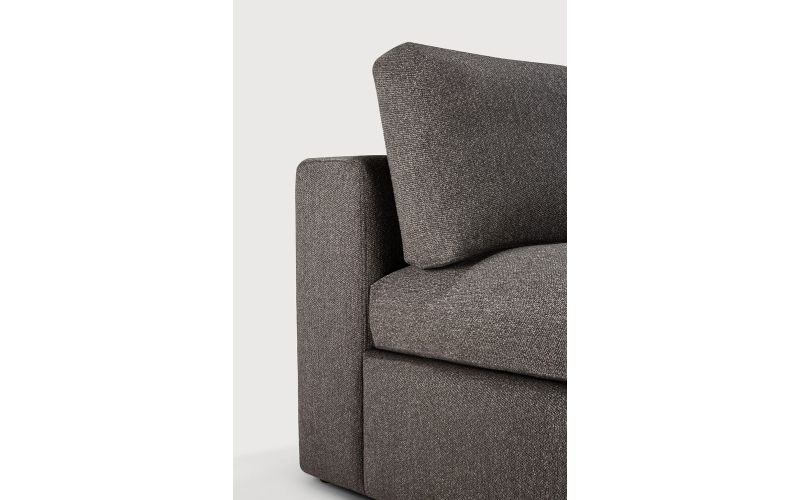 Mellow modular sofa Granite Eco fabric 1 seater 