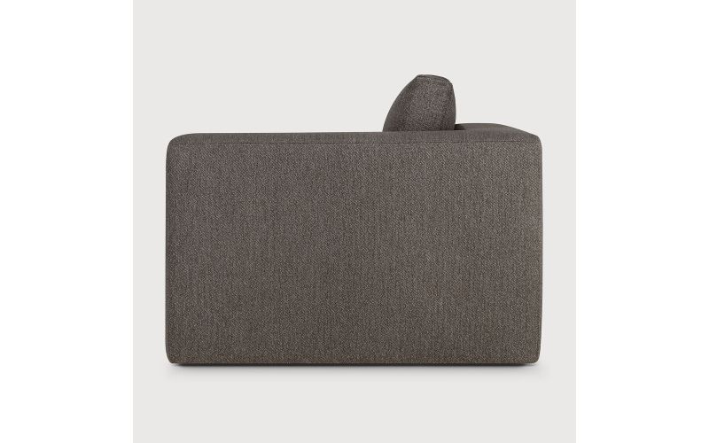 Mellow modular sofa Granite Eco fabric end seat L 