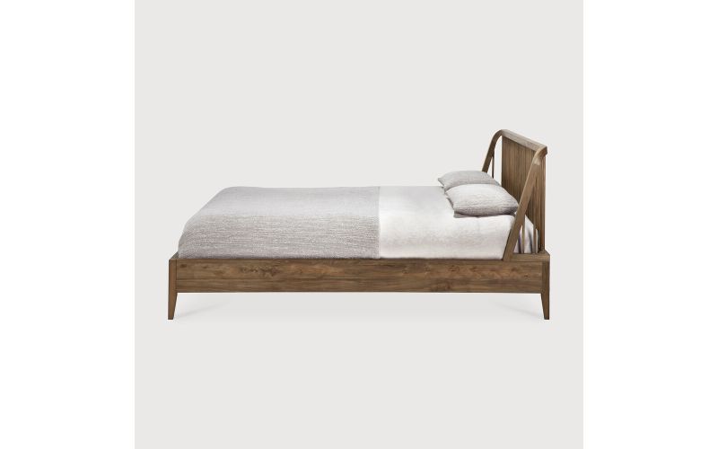 ETHNICRAFT TEAK SPINDLE BED  160 X 200 CM
