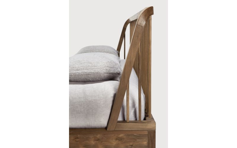 ETHNICRAFT TEAK SPINDLE BED  160 X 200 CM