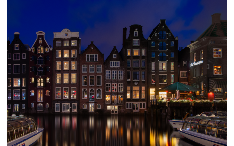 Amsterdam Eettafel notenhout | notenhout